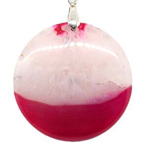 Big Pink Drop Pendant